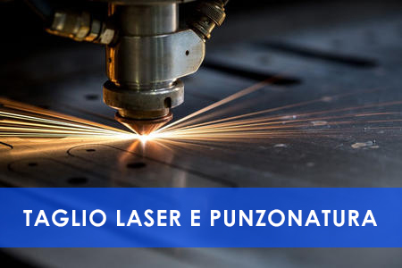 Taglio laser metalli, punzonatura